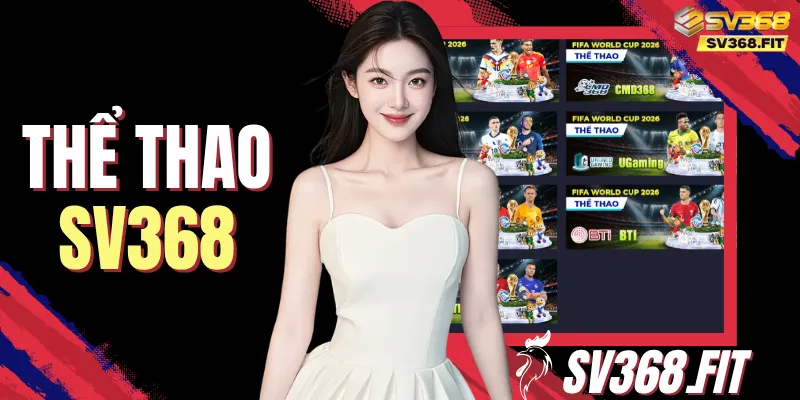 Thể Thao SV368 - Sảnh Cược Đỉnh Cao Cùng Tỷ Lệ Kèo Đa Dạng